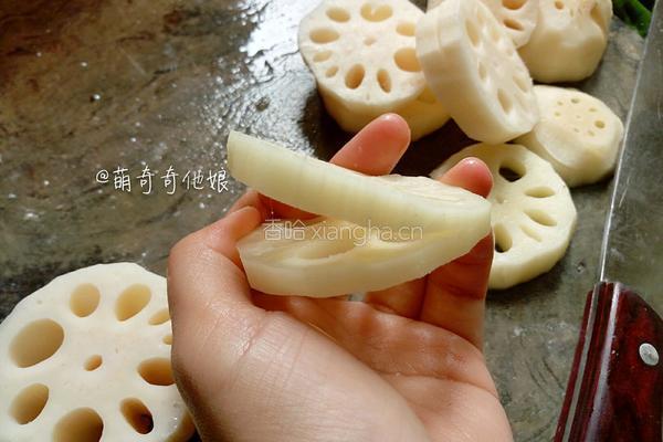 炸藕夹的做法图解4