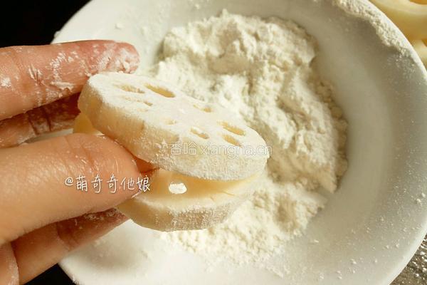 炸藕夹的做法图解5