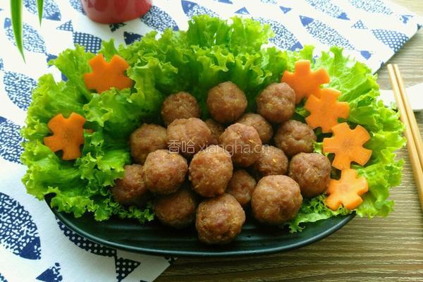 油炸小肉丸的做法图解8