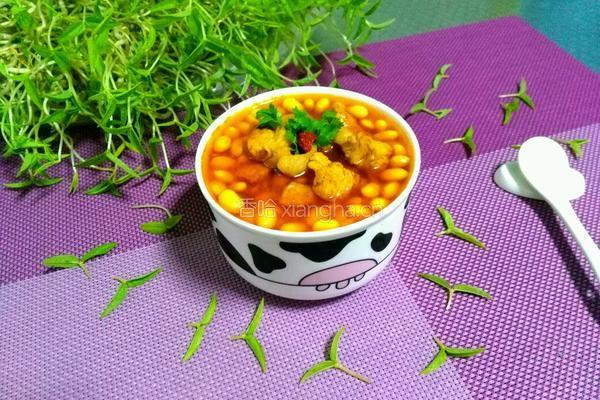 黄豆炖牛肉的做法图解15