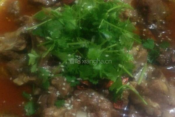红焖带骨羊肉的做法图解6