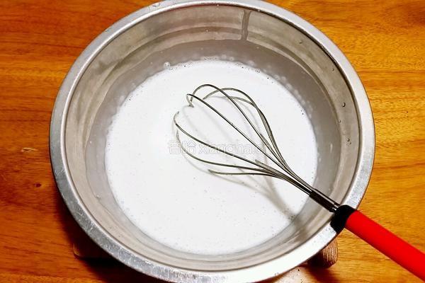 椰汁桂花糕的做法图解1