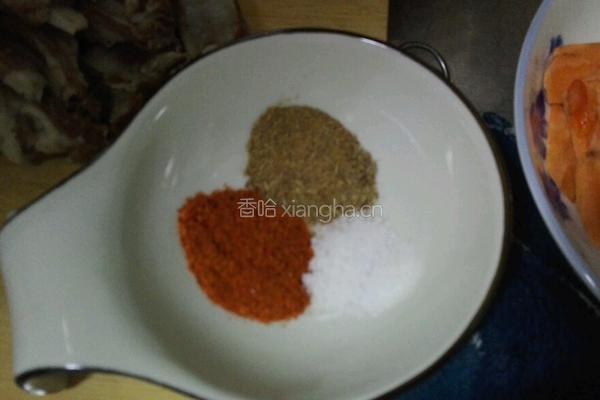 炕锅羊排的做法图解4