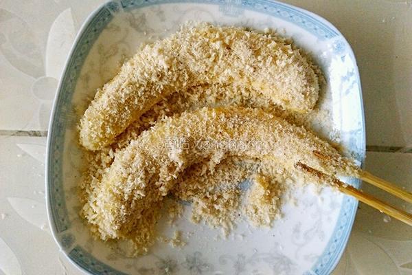 煎香蕉的做法图解5