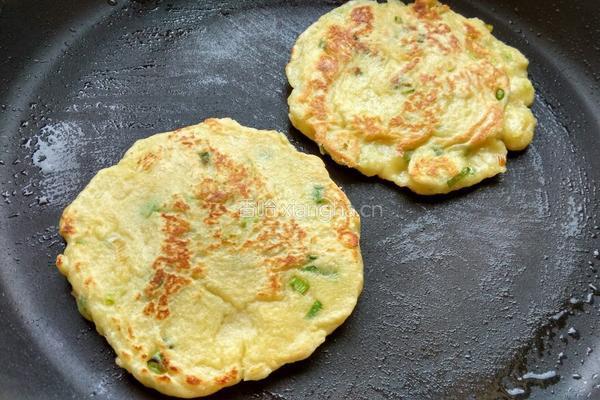 豆浆渣饼的做法图解8