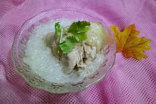 粉丝鸡汤的做法图解7