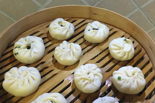 韭菜猪肉小笼包的做法图解7