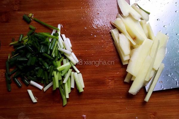 姜葱炒牛肉的做法图解3