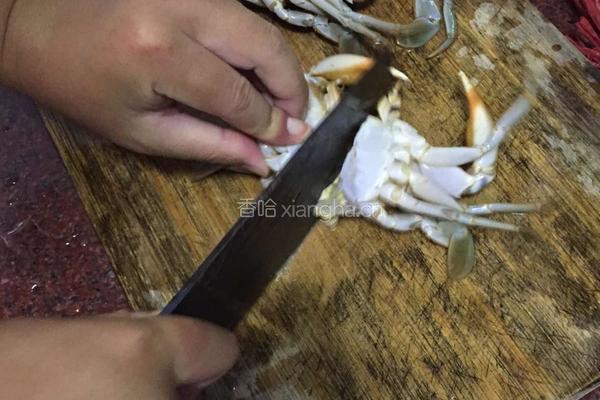 红烧青蟹的做法图解6