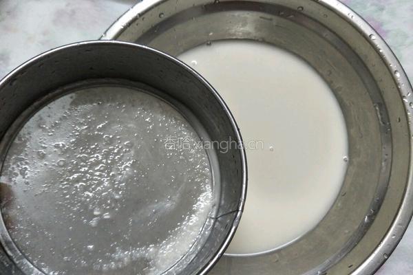 椰香千层糕的做法图解6