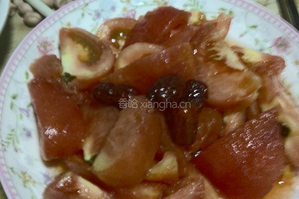 甜蜜西红柿的做法图解3