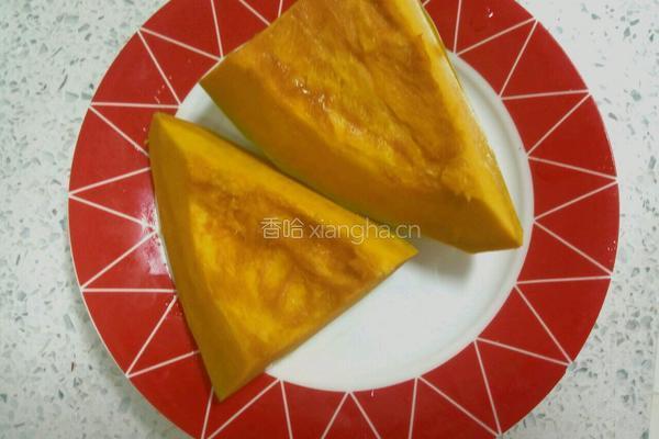 南瓜泥粥的做法图解1
