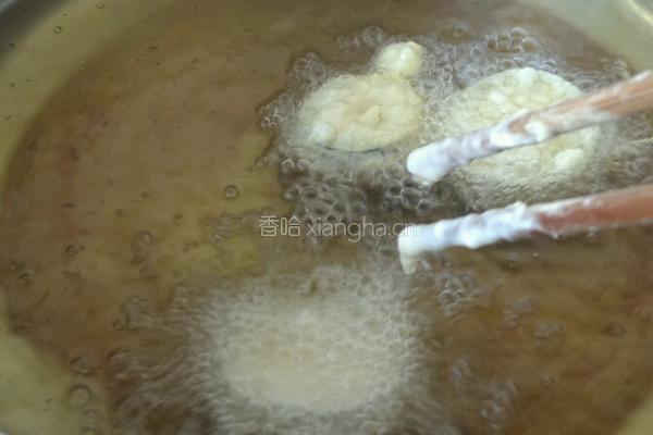 焯茄盒的做法图解12