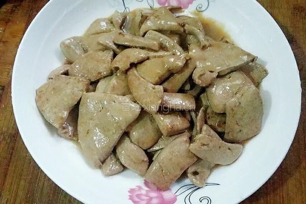 肝腰合炒的做法图解8