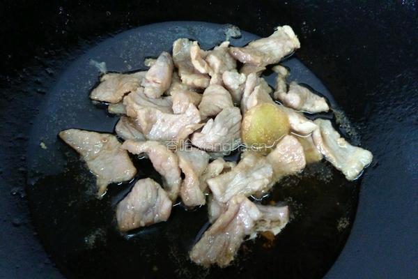 四季豆炒猪肉的做法图解6