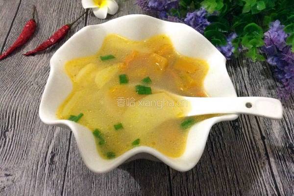 南瓜土豆汤的做法图解5