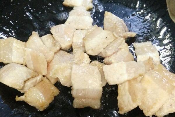 红烧肉炖海带的做法图解3
