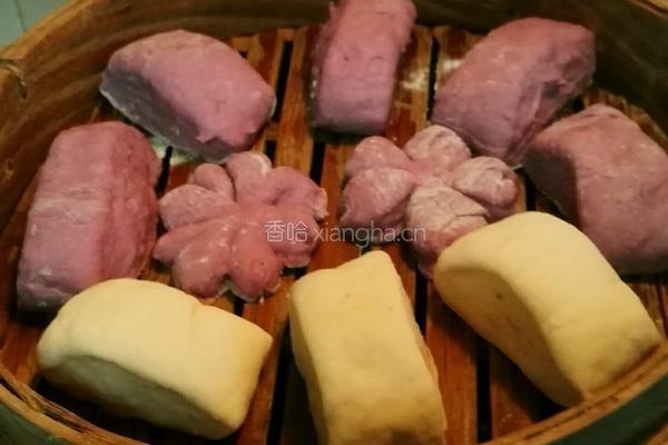 紫薯馒头的做法图解9