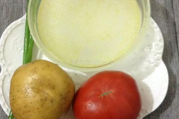 番茄土豆汤的做法图解1