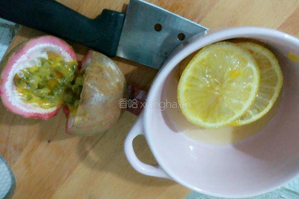 百香果柠檬蜜的做法图解3