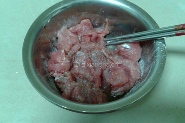 家常小炒肉的做法图解2