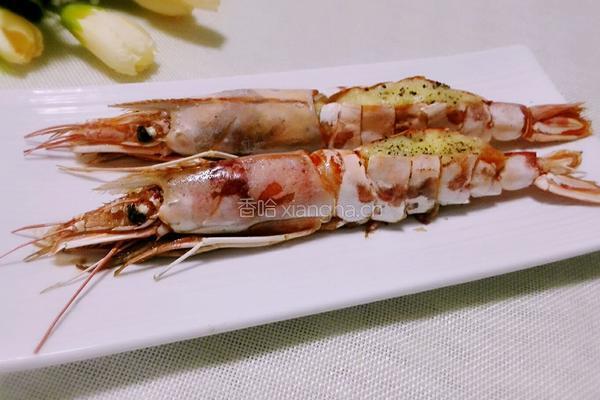 芝士焗虾的做法图解6