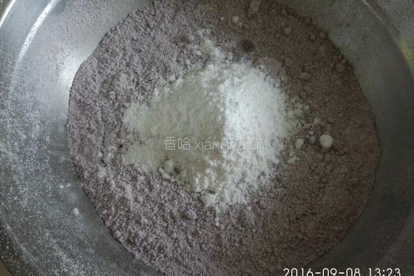 黑米松糕的做法图解7