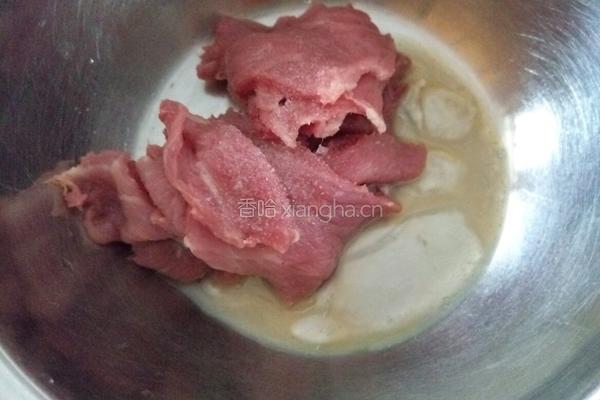 葱爆猪肉的做法图解4