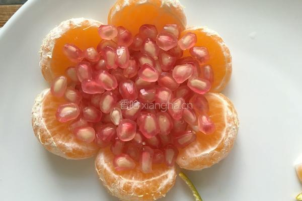 橘子石榴花的做法图解4