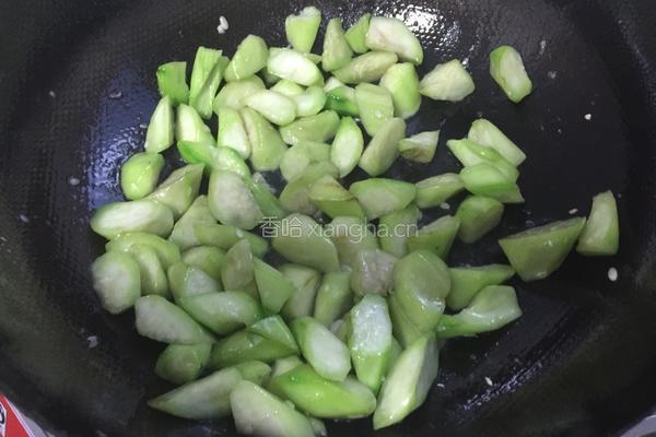 清炒丝瓜的做法图解4