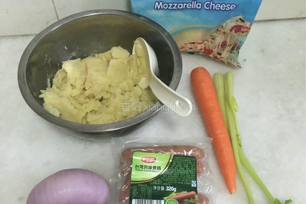 焗土豆泥的做法图解2