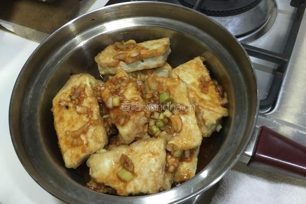 韩式煎豆腐的做法图解9