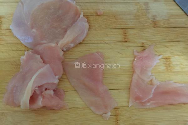 水煮鸡片的做法图解3