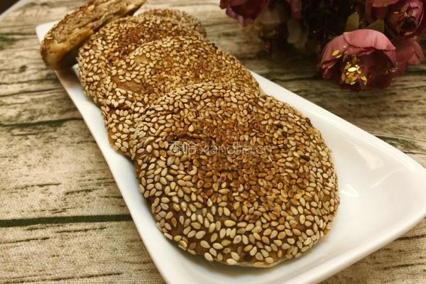 麻酱椒盐烧饼的做法图解14