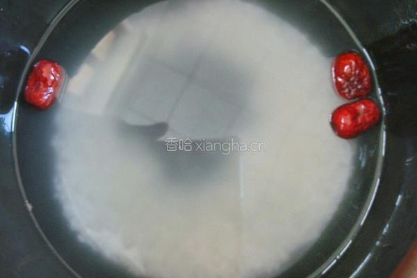菊花粥的做法图解3