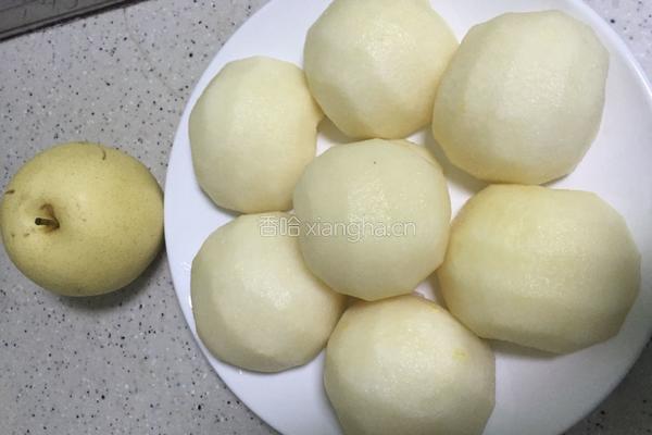 秋梨膏的做法图解1