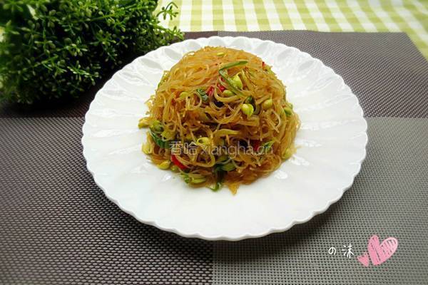 炒冬粉的做法图解7