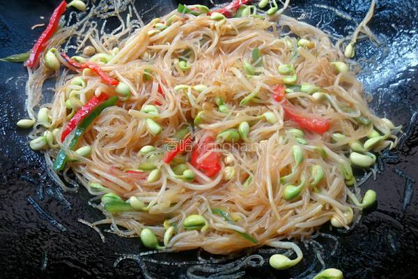 炒冬粉的做法图解6