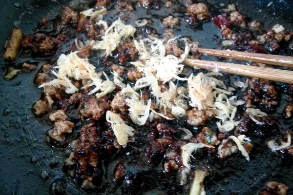 虾酱炒豆角的做法图解6