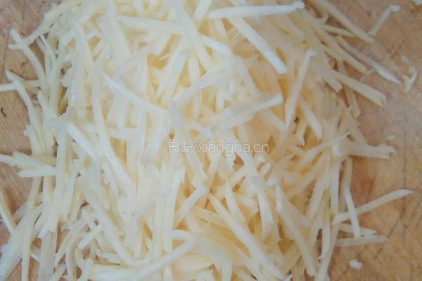 煎土豆丝的做法图解3