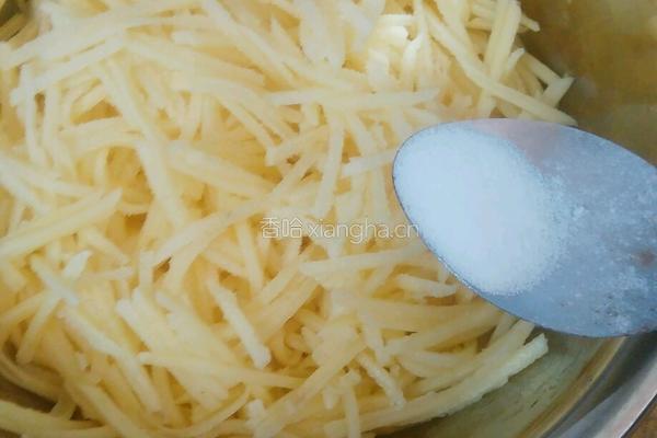 煎土豆丝的做法图解4