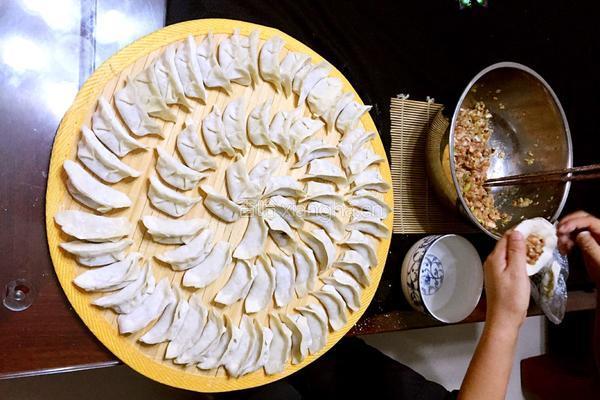 大葱香菇猪肉饺子的做法图解7