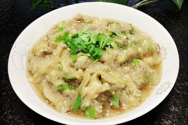 蒜泥茄子的做法图解6