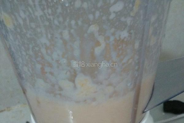 桃子奶昔的做法图解6