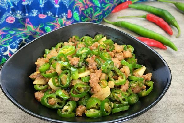 辣椒炒肉末的做法图解6