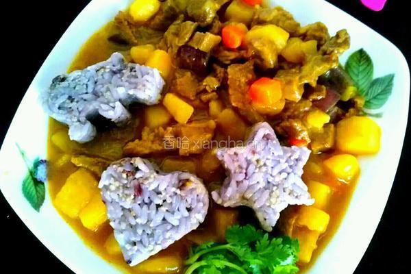 咖喱土豆牛腩的做法图解10