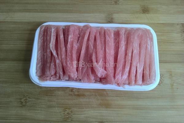 蕨菜炒肉丝的做法图解3