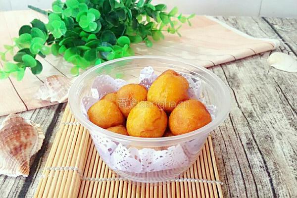 南瓜球的做法图解9