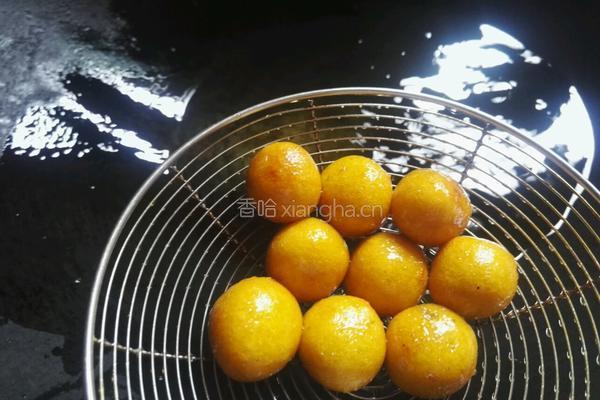南瓜球的做法图解8