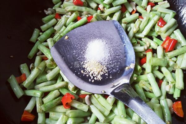 辣炒豆角的做法图解6